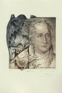 201490. Musil, Karel – J.W. Goethe - Ex libris N. Hillerbrandt
