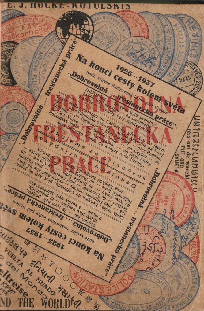 Hocke-Kotulskis, Emanuel Jožka – Dobrovolná trestanecká práce, Zážitky z cesty kolem světa (1925-1937) (podpis)