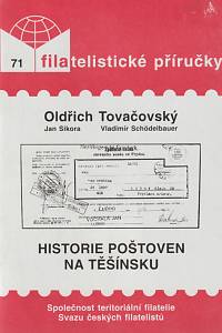 142860. Tovačovský, Ondřej / Sikora, Jan / Schödelbauer, Vladimír – Historie poštoven na Těšínsku