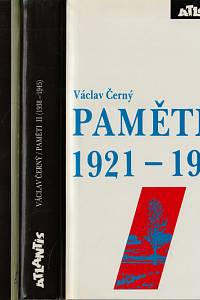 26234. Černý, Václav – Paměti (1921-1972)