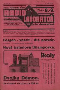 143022. Radiolaboratoř, Ročník IX., číslo 8-9 (1. září 1935)