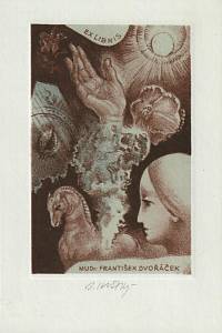 201541. Krátký, Bohumil – Ex libris MUDr. František Dvořáček