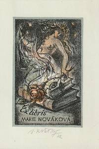 209312. Krátký, Bohumil – Exlibris Marie Nováková