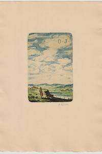 209375. Šimon, Pavel – [Ex libris] O.J.