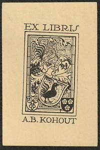 209524. Ex libris A.B. Kohout