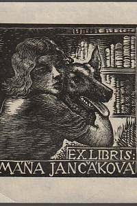 203585. Hodek, Josef – Ex libris: Máňa Jančáková