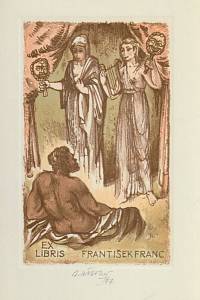 209685. Krátký, Bohumil – Ex libris František Franc