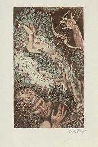 209715. Krátký, Bohumil – Ex Libris Emil Gebauer