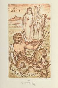 209742. Krátký, Bohumil – Ex libris Václav Ondráček