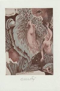 209753. Krátký, Bohumil – Exlibris Antonín Rybička