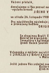 Vaněk, Jiří – Malostranská beseda, Salon kresleného humoru, 78. salon, 4. výstava sezony 80/81