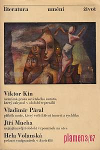 145327. Plamen, Měsíčník pro literaturu, umění a život, Ročník IX., číslo 3 (březen 1967)