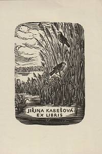 209977. Florian, Michael – Jiřina Kabešová ex libris