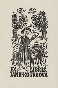 209978. Florian, Michael – Exlibris Jana Kotrbová