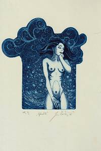 210254. Černoš, Jan – Aphrodíté : exlibris Wouter van Gysel