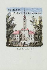 210330. Bouda, Jiří – Ex libris Helena Říháková