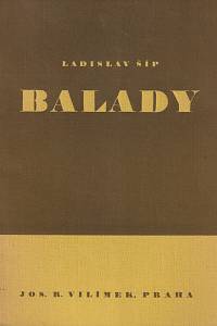 147308. Šíp, Ladislav – Balady