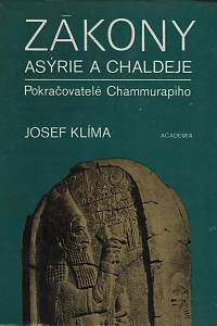 5498. Klíma, Josef – Zákony Asýrie a Chaldeje, Pokračovatelé Chammurapiho