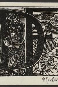 203110. Macková, Anna – [Ex libris] DF
