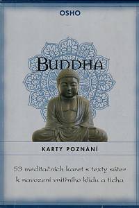 147643. Osho – Buddha karty poznání, 53 meditačních karet s texty súter k navození vnitřního klidu a ticha