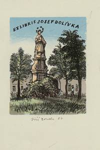 206324. Bouda, Jiří – Ex libris Josef Dolívka