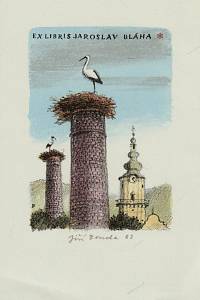 210574. Bouda, Jiří – Ex libris Jaroslav Bláha