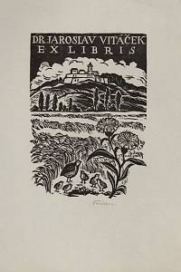 209972. Florian, Michael – Dr Jaroslav Vitáček ex libris