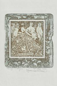 208538. Hlavatý, Pavel – Hommage Fr. Bayros - Odysseus und die Sirene - EXL. H. Decker