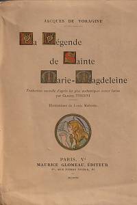 33394. Jacques de Voragine – La Légende de Sainte Marie-Mageleine