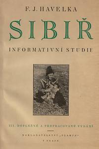 39222. Havelka, František Josef – Sibiř, Informativní studie