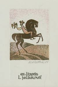 210827. Oberthor, Karel – Ex libris L. Jelínková