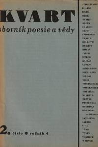 140394. Kvart, Sborník poesie a vědy, Ročník IV., číslo 2 (1945-1946)