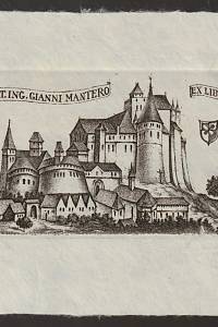 210864. Jiřincová, Ludmila – Dott. Ing. Gianni Mantero ex libris
