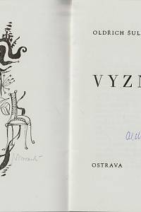 Šuleř, Oldřich – Vyznání (podpis)