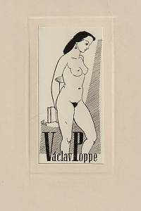 211210. Lander, Richard – [Ex libris] Václav Poppe