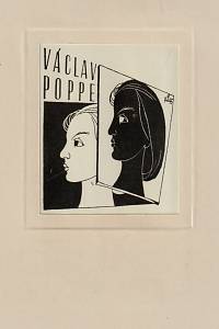 211211. Lander, Richard – [Ex libris] Václav Poppe