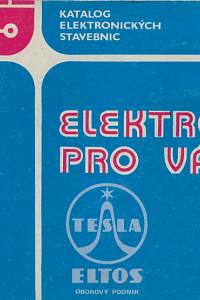 151736. Elektronika pro vás, Katalog elektronických stavebnic