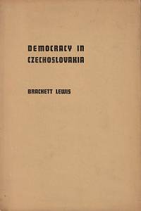 108721. Lewis, Brackett – Democracy in Czechoslovakia