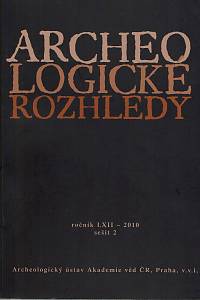 151900. Archeologické rozhledy, Ročník LXII., sešit 2 (2010)