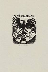 211710. Bouda, Jiří – III. trienale exlibris Chrudim 1977