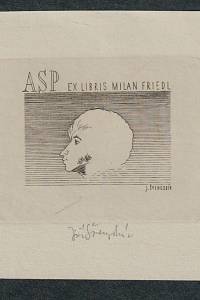 211711. Švengsbír, Jiří Antonín – ASP ex libris Milan Friedl