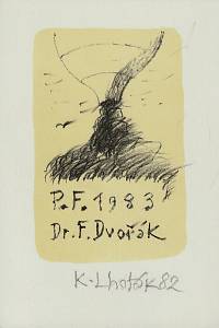 211751. Lhoták, Kamil – P.F. 1983 Dr. F. Dvořák