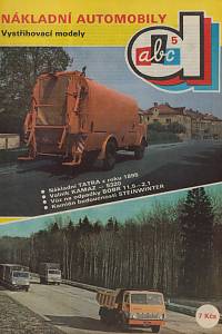 152370. Vystřihovací modely nákladní automobily