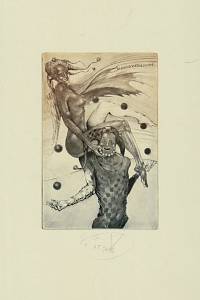 208172. Musil, Karel – Múzy : ex libris V. Koblovský