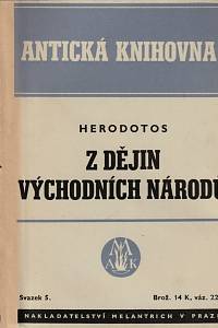 43870. Hérodotos – Z dějin východních národů 