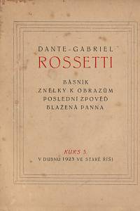 40307. Dante-Gabriel Rossetti čili Manus animam pinxit