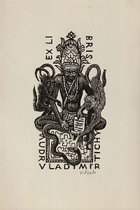 210971. Fiala, Václav – Ex libris MUDr. Vladimír Tichý