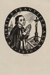 209959. Florian, Michael – Ex libris P. František Alex (1620)