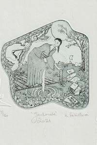 212359. Vašíčková, Katarína – Soulmate, Exlibris Mila Viaene