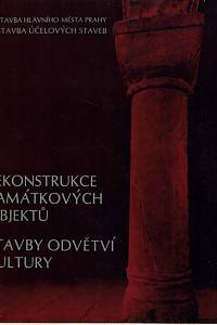154220. Plaček, O. / Barcuchová, V. / Wasserbauer, M. – Rekonstrukce památkových objektů, Stavby odvětví kultury